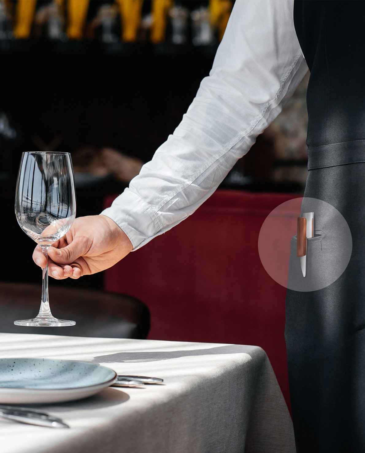 Krümelsammler im Geschenkkarton