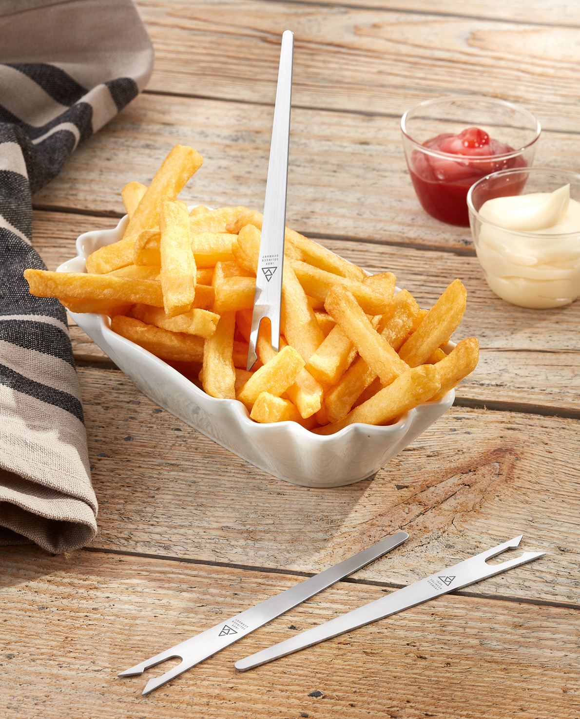 Antipastigabeln, 50 Stk. im Etui