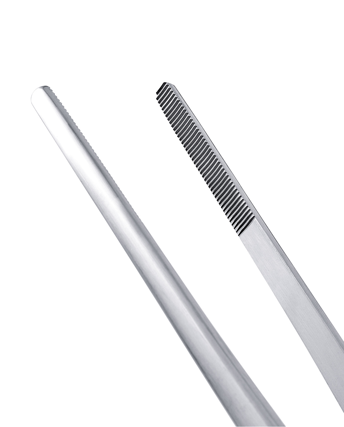 Grillpinzette 30 cm mit Silikonspitzen