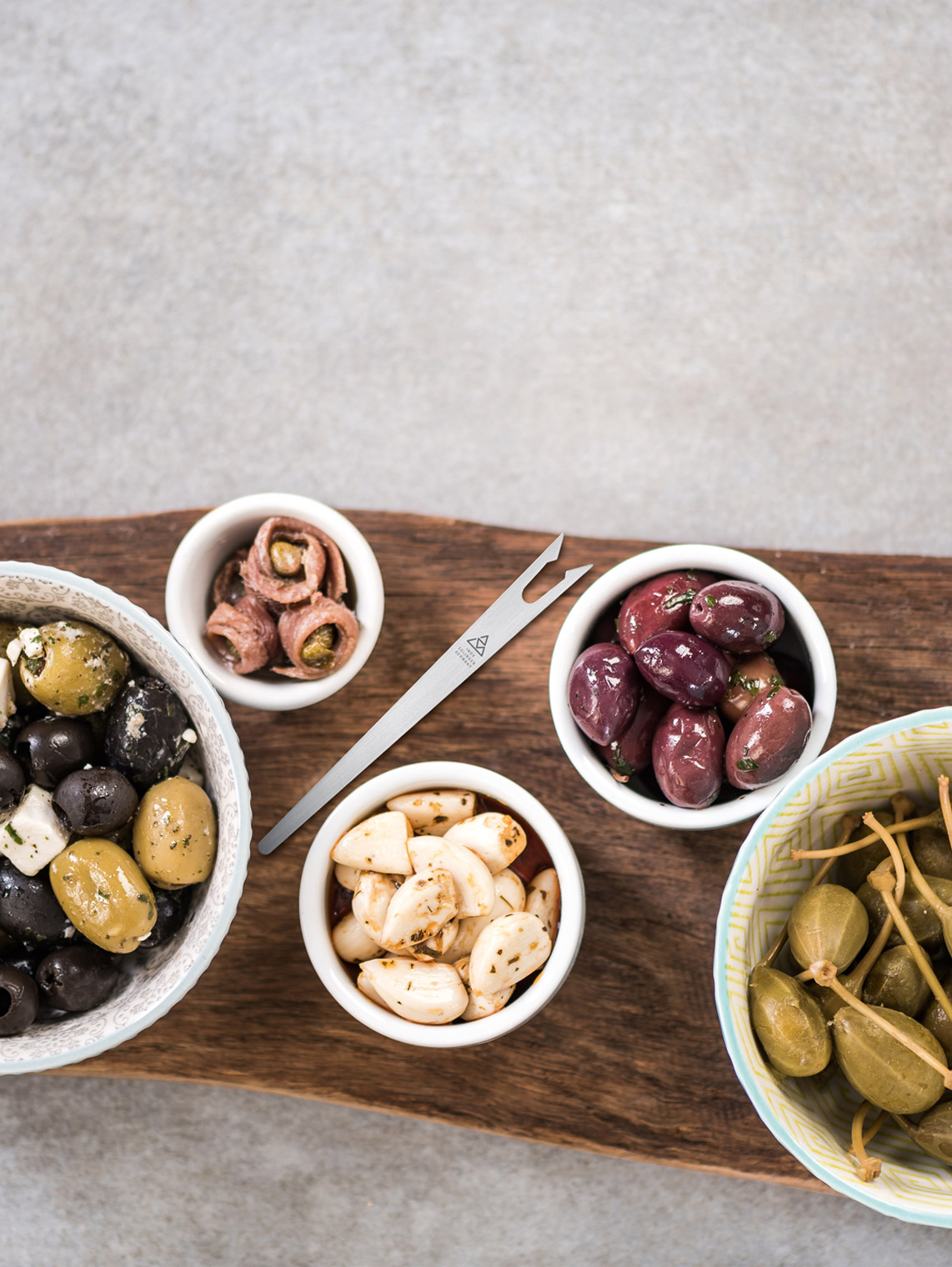 Antipastigabeln, 6 Stk. im Etui