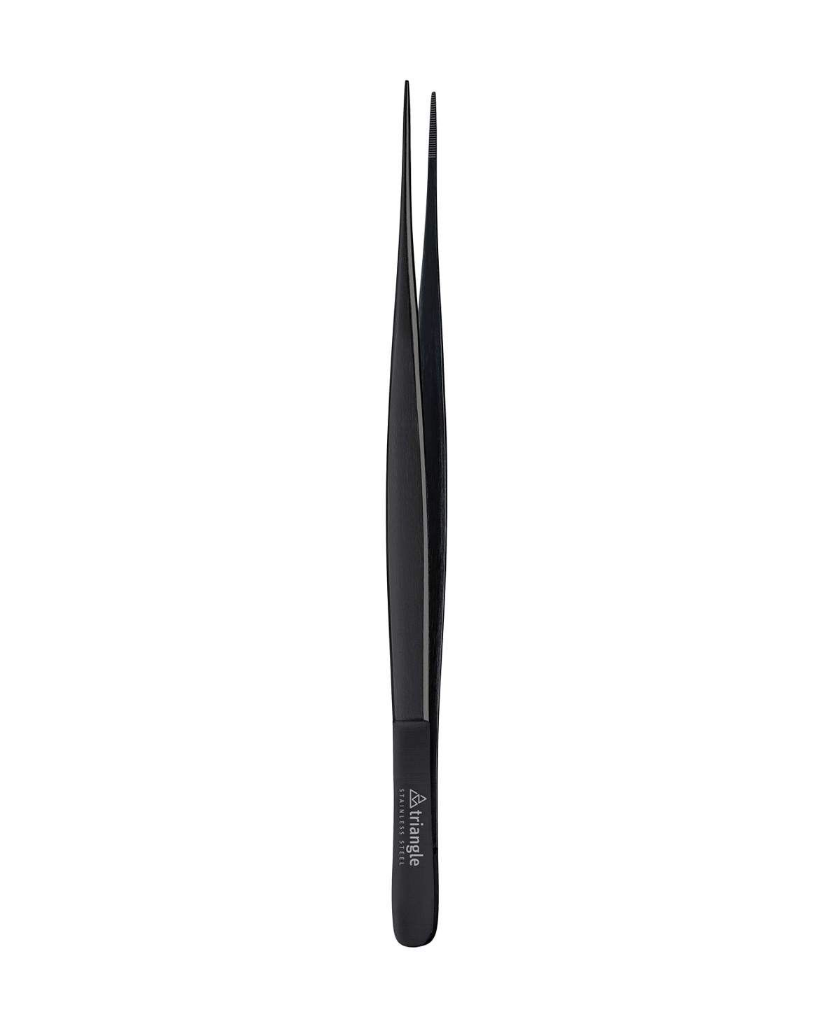 Präzisionspinzette gerade, 15 cm (schwarz)